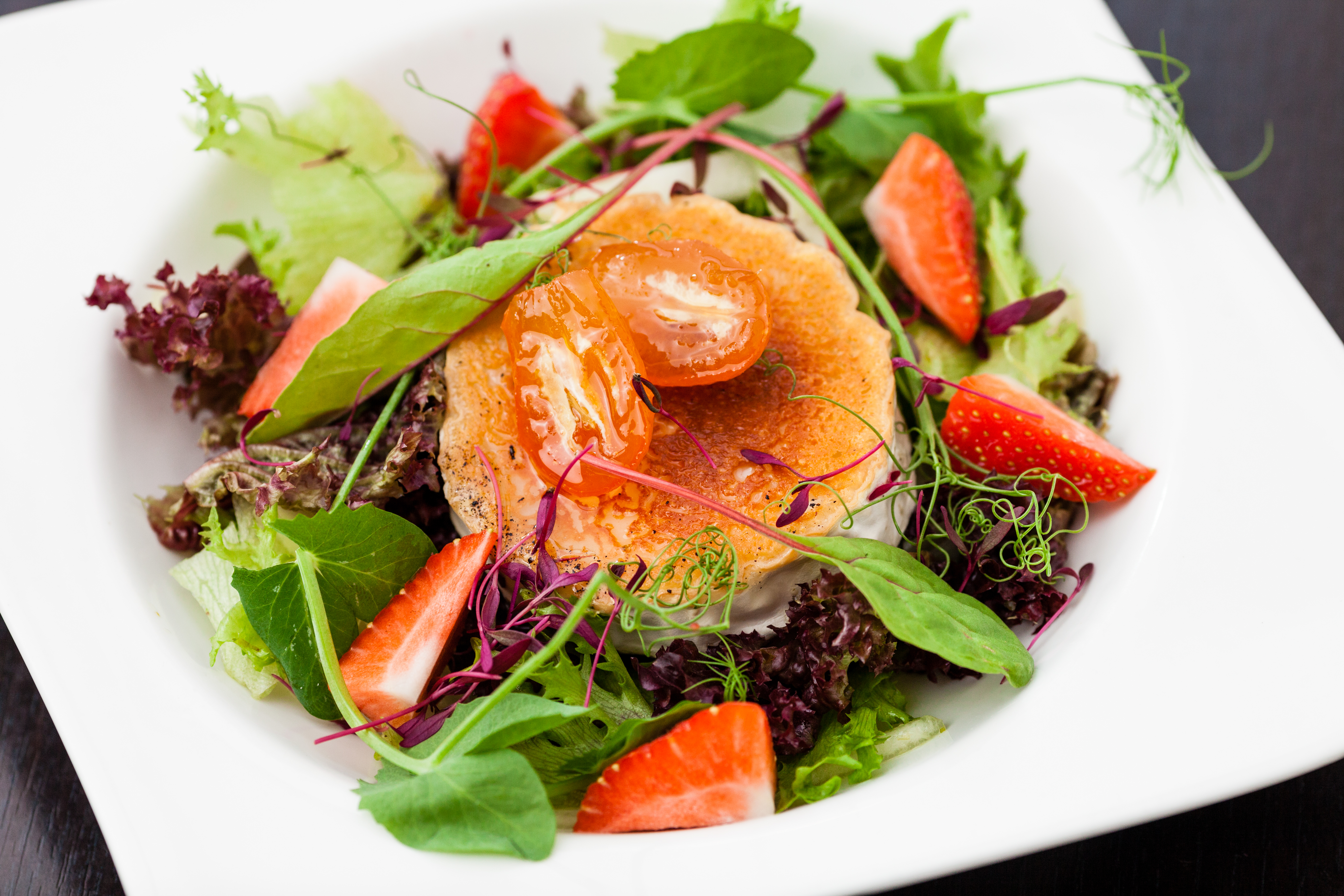 Tomatensalat mit Tomme