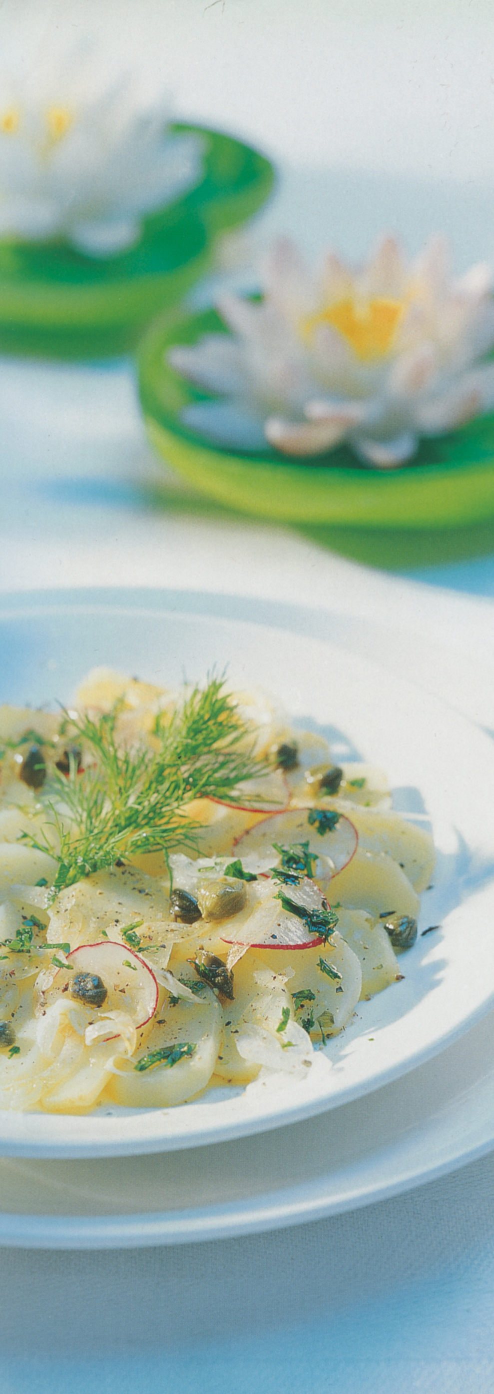 Lauwarmer Kartoffel-Carpaccio